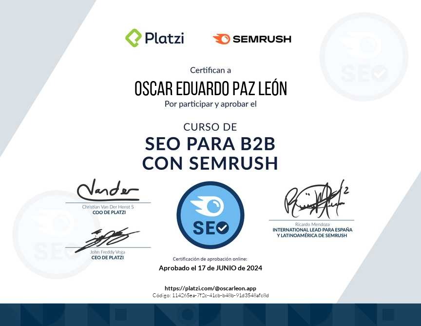 Certificación Frontend Developer