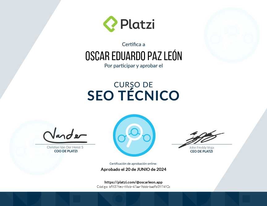 Certificación Frontend Developer