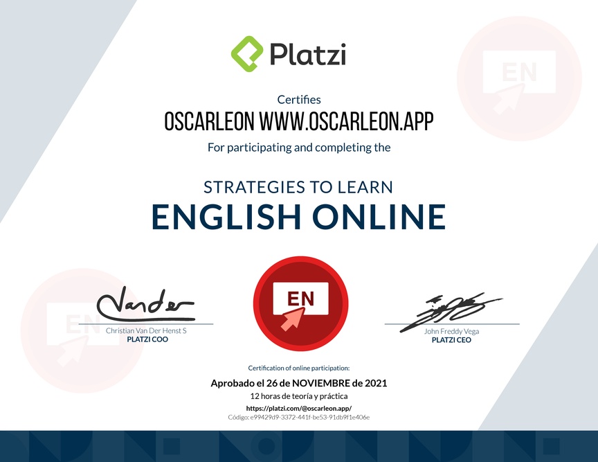 Curso de Estrategias para Aprender Inglés Online