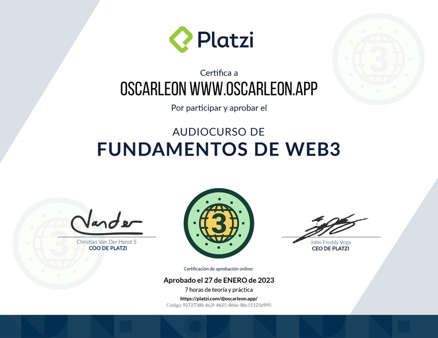 Audiocurso de Fundamentos de Web3
