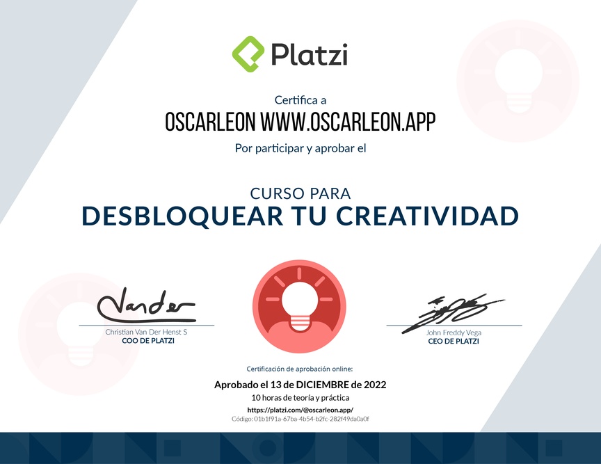 Audiocurso de Desarrollo de Creatividad para tu Vida Profesional