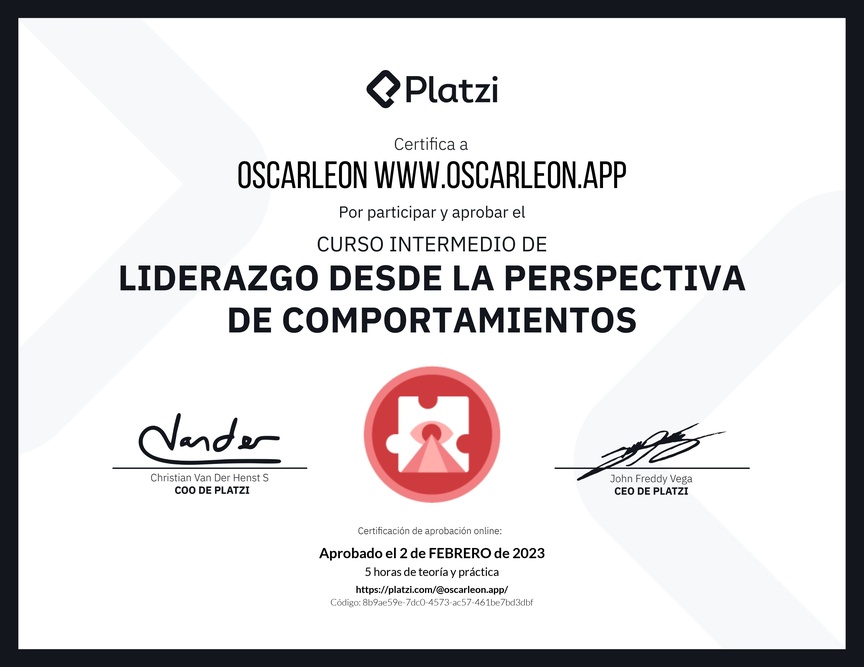 Curso Intermedio de Liderazgo: Identifica los Tipos de Liderazgo