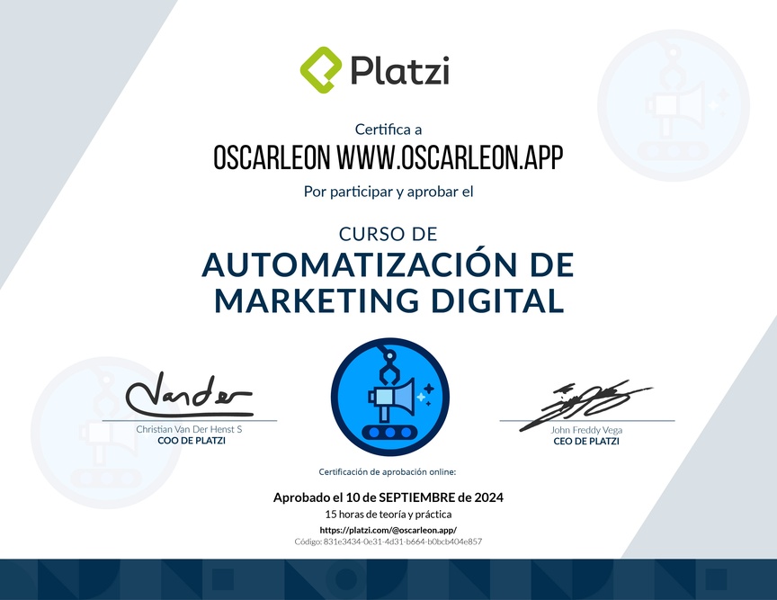 Curso de Automatización de Marketing Digital