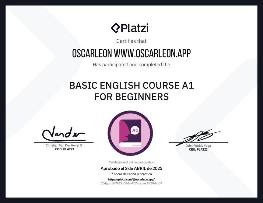 Curso de Inglés Básico A1 para Principiantes