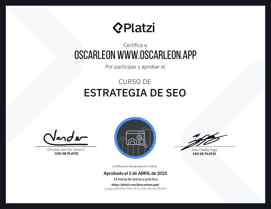 Curso de Estrategia de SEO