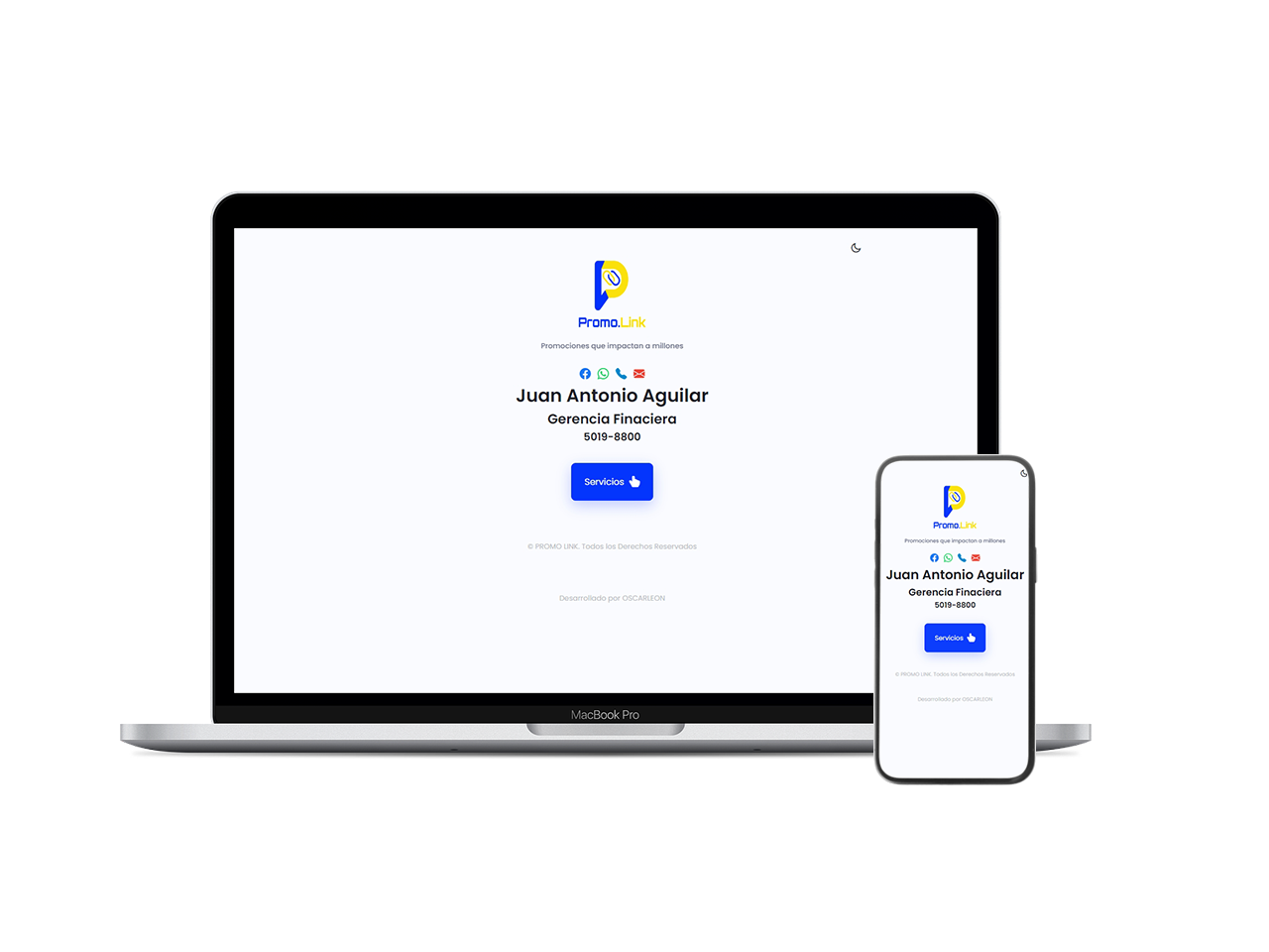 Tarjeta de Presentación Juan