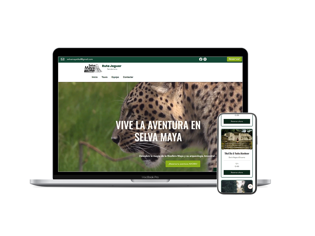 Sitio web Turismo